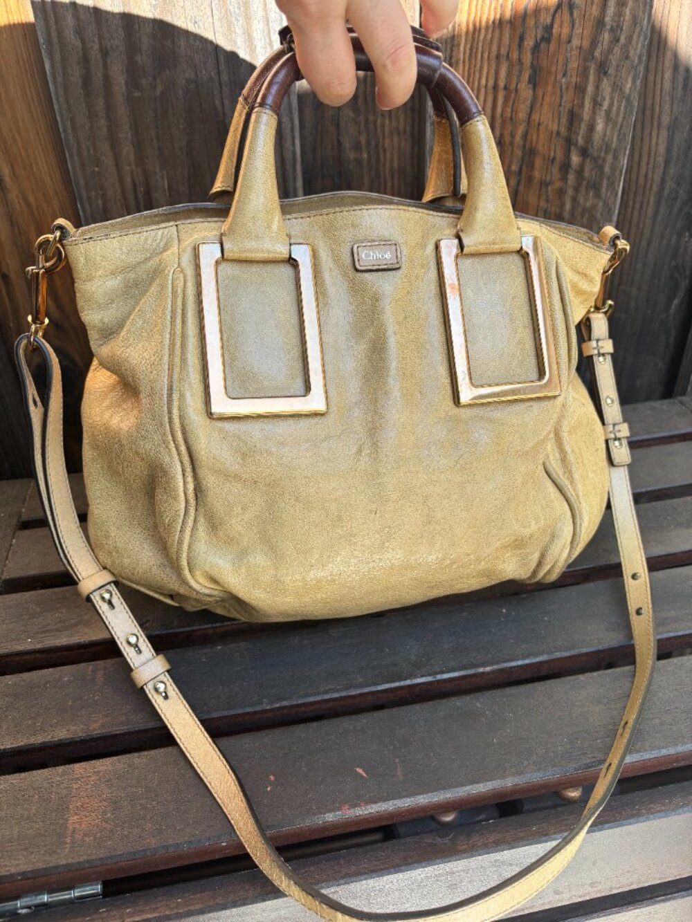 Authentic Chloe Ethel  Leather Handbag
